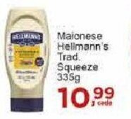 Maionese Hellmann's Trad. Squeeze 335g