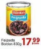 Rossi Supermercado Feijoada Bordon 830g oferta