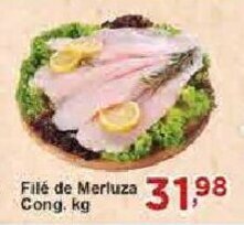 Rossi Supermercado Filé de Merluza Cong. kg oferta