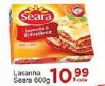 Rossi Supermercado Lasanha Seara 600g oferta