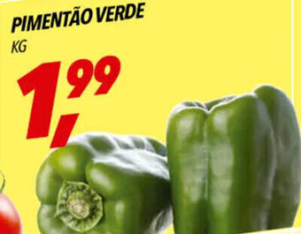 Frangolândia PIMENTÃO VERDE KG oferta