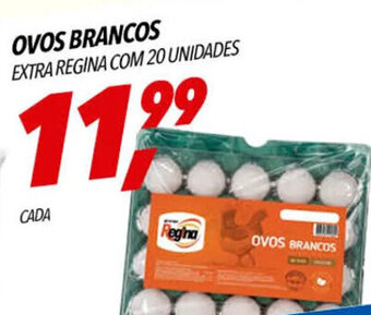 Frangolândia OVOS BRANCOS EXTRA REGINA COM 20 UNIDADES oferta