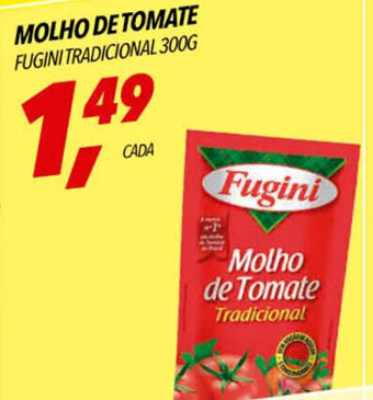 MOLHO DE TOMATE FUGINI TRADICIONAL 300G
