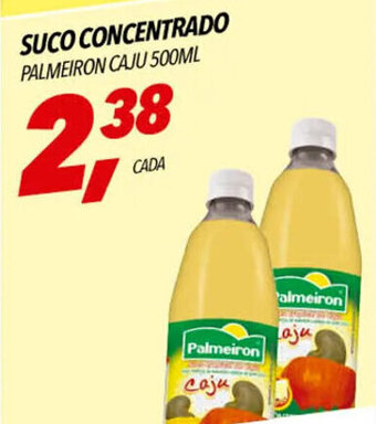 SUCO CONCENTRADO PALMEIRON CAJU 500ML