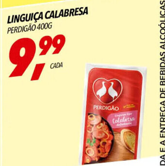 Frangolândia LINGUIÇA CALABRESA PERDIGÃO 400G oferta