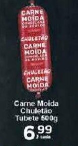 Rossi Supermercado Carne Moida Chuletão Tubete 500g oferta