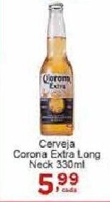 Rossi Supermercado Cerveja Corona Extra Long Neck 330ml oferta