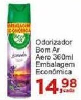 Rossi Supermercado Odorizador Bom Ar Aero 360ml Embalagem Econômica oferta