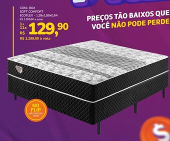 CONJ. BOX SOFT COMFORT ECOFLEX - 1,38x1,88x0,64