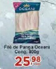 Rossi Supermercado File de Panga Oceani Cong. 800g oferta