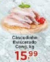Rossi Supermercado Cascudinho Eviscerado Cong, kg oferta