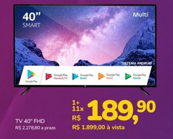 TV 40" FHD