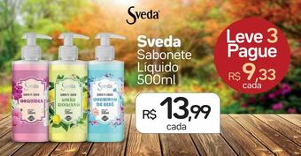 Drogal Sabonete líquido sveda 500ml oferta