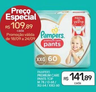 Drogal Pampers premium care pants oferta