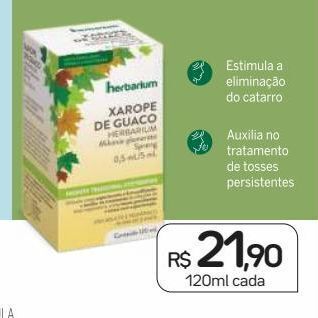 Drogal Xarope de guaco herbarium 120ml oferta