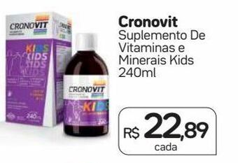 Drogal Suplemento de vitamina e minerais kids cronovit 240ml oferta