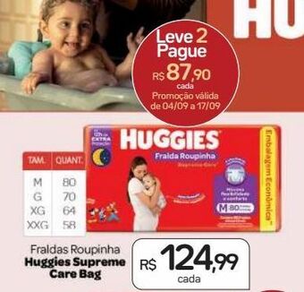 Drogal Fraldas huggies oferta