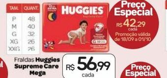 Drogal Fraldas huggies oferta