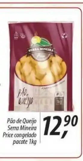 Pão De Queijo Serra Mineira Price Congelado 1kg