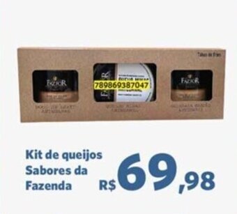 Sam's Club Kit de queijos Sabores da Fazenda oferta