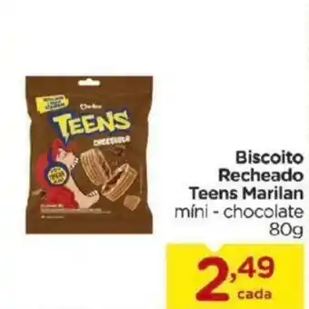 Carrefour Bairro Biscoito Recheado Teens Marilan 80g oferta