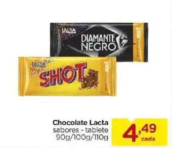 Carrefour Bairro Choclate Lacta 90g/100g/110g oferta