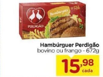 Carrefour Bairro Hamburguer Perdigao 672g oferta