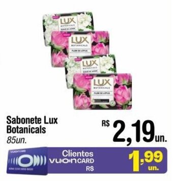 Fort Atacadista Sabonete Lux Botanicals 85 un. oferta