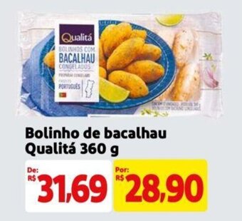 Extra Supermercado Bolinho de bacalhau Qualitá 360 g oferta