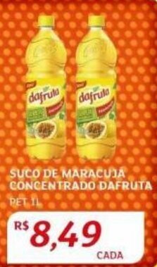 Assaí Atacadista SUCO DE MARACUJÁ CONCENTRADO DAFRUTA PET 1L oferta