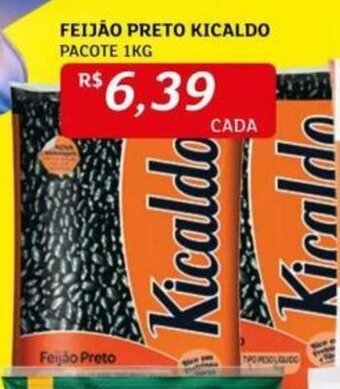 Assaí Atacadista FEIJÃO PRETO KICALDO PACOTE 1KG oferta