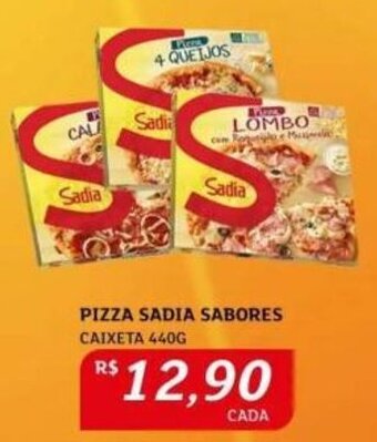 Assaí Atacadista PIZZA SADIA SABORES CAIXETA 440G oferta