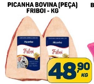 Dom Atacadista PICANHA BOVINA (PEÇA) FRIBOI-KG oferta