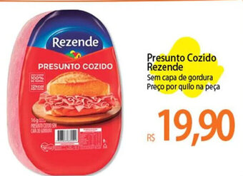 Atacadão Presunto Cozido Rezende oferta