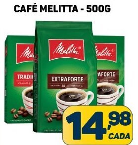 Dom Atacadista CAFÉ MELITTA - 500G oferta