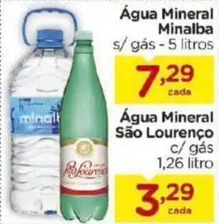 Carrefour Bairro Agua Mineral Minalba 5L oferta