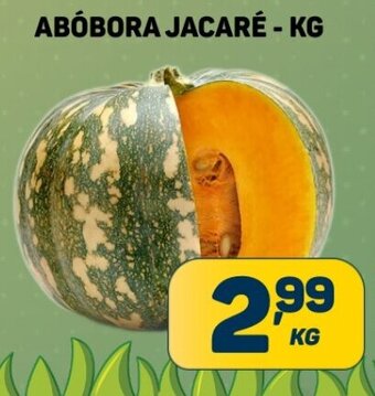 ABÓBORA JACARÉ - KG