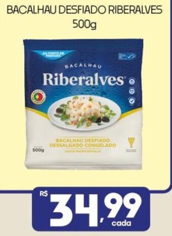BACALHAU DESFIADO RIBERALVES 500g