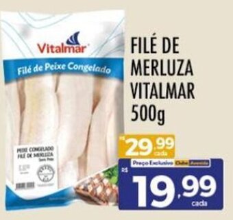 FILE DE MERLUZA VITALMAR 500g