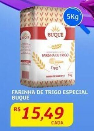 Assaí Atacadista FARINHA DE TRIGO ESPECIAL BUQUE 5Kg oferta
