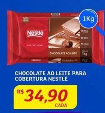 Assaí Atacadista CHOCOLATE AO LEITE PARA COBERTURA NESTLÉ 1Kg oferta
