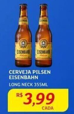 Assaí Atacadista CERVEJA PILSEN EISENBAHN LONG NECK 355ML oferta