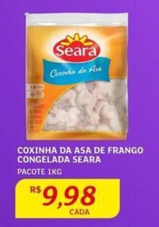 Assaí Atacadista COXINHA DA ASA DE FRANGO CONGELADA SEARA PACOTE 1KG oferta