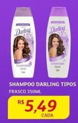 Assaí Atacadista SHAMPOO DARLING TIPOS FRASCO 350ML oferta
