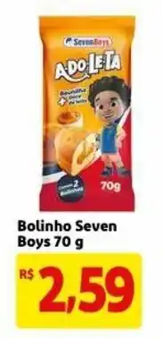 Mercado Extra Bolinho Seven Boys 70g oferta