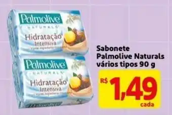 Mercado Extra Sabonete Palmolive Natural varios tipos 90g oferta