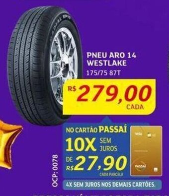 PNEU ARO 14 WESTLAKE 175/75 87T