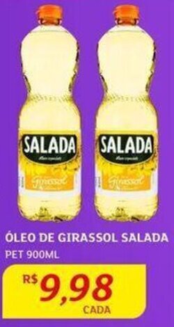 Assaí Atacadista ÓLEO DE GIRASSOL SALADA PET 900ML oferta