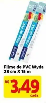 Mercado Extra Filme de PVC Wyda 28cmx15m oferta