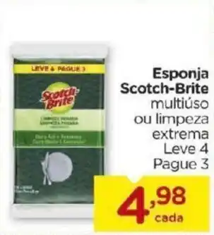 Esponja Scotch-Brite